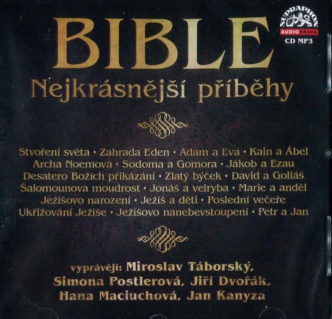 Levně Bible - Nejkrásnější příběhy (MP3-CD) - audiokniha