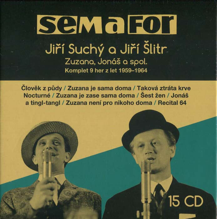 Levně Semafor Komplet 9 her z let 1959-1964 (15 CD) - mluvené slovo