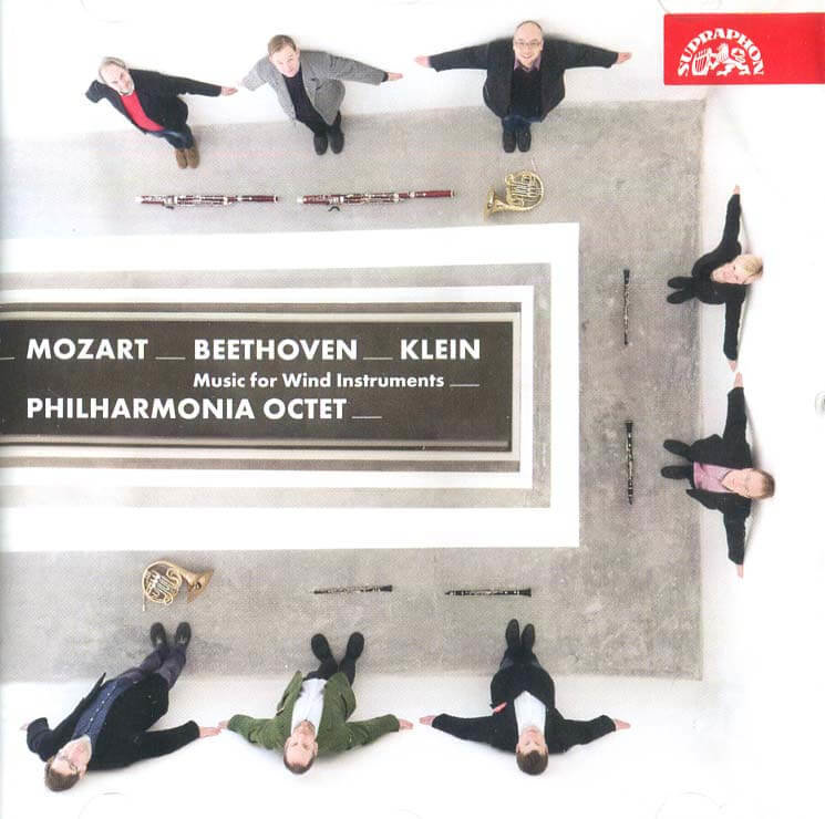 Levně PhilHarmonia Octet: Mozart, Beethoven, Klein - Hudba pro dechové okteto (CD)