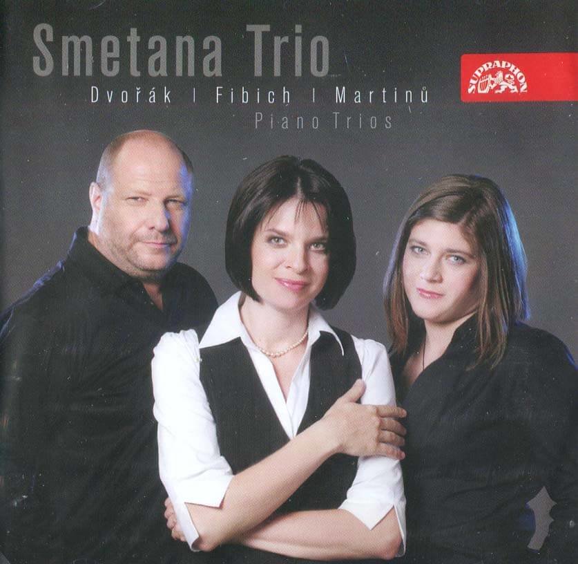 Levně Smetanovo trio: Dvořák, Fibich & Martinů - Klavírní tria (CD)