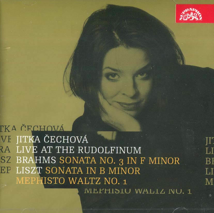 Levně Jitka Čechová: Brahms, Liszt - Live at the Rudolfinum (CD)