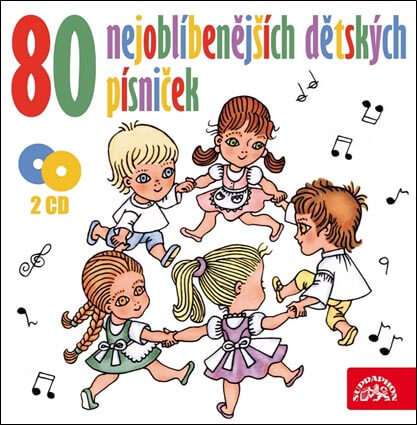 Levně 80 nejoblíbenějších dětských písniček (2 CD)