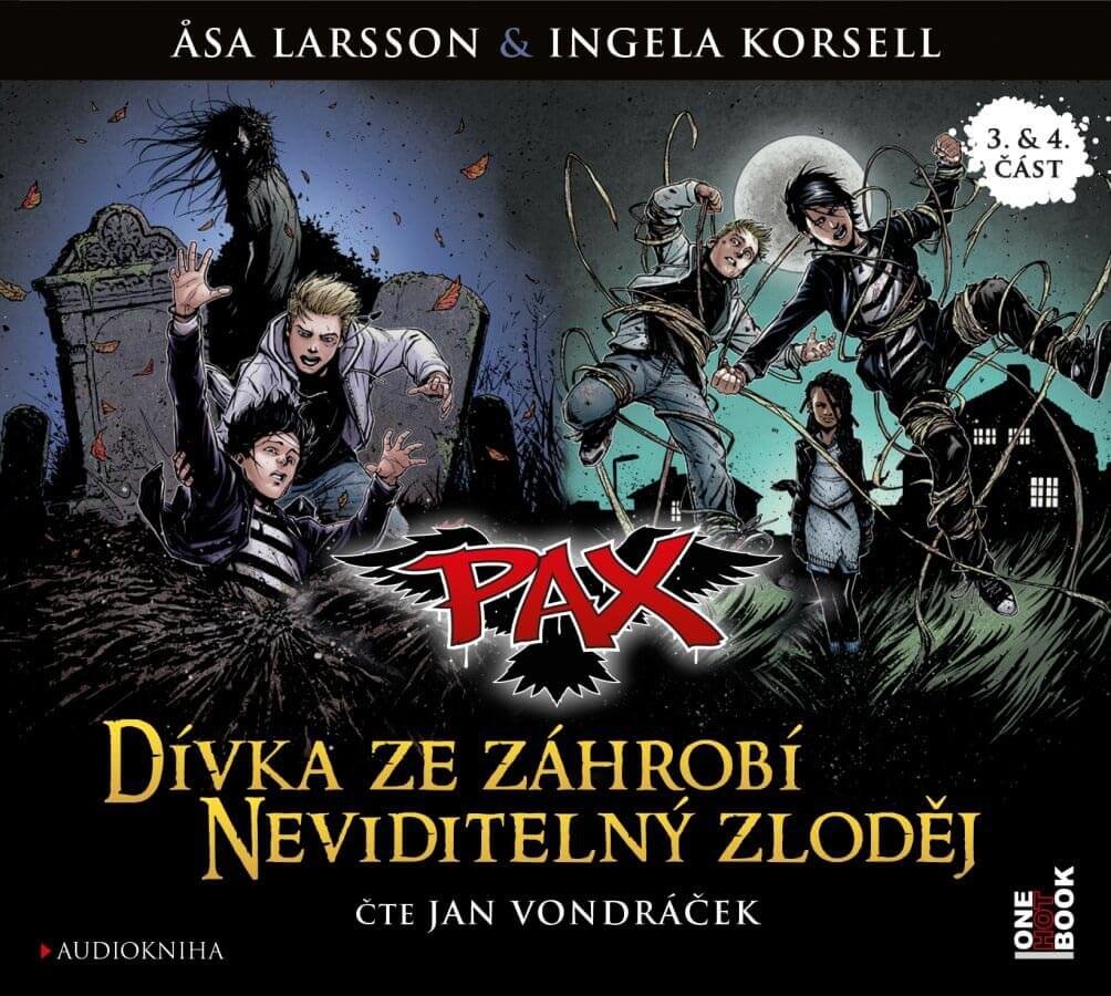 Levně PAX 3/4: Dívka ze záhrobí a Neviditelný zloděj (MP3-CD) - audiokniha