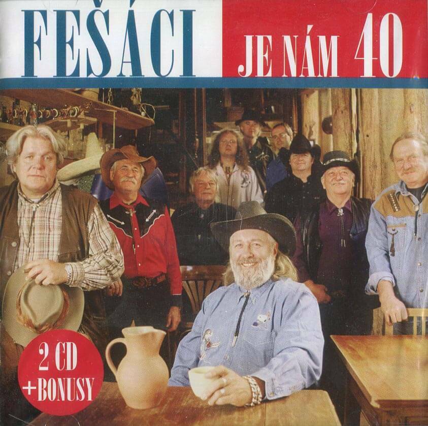 Levně Fešáci - Je nám 40 let (2 CD)