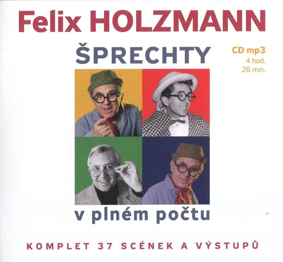 Levně Felix Holzmann - Šprechty v plném počtu (MP3-CD) - mluvené slovo