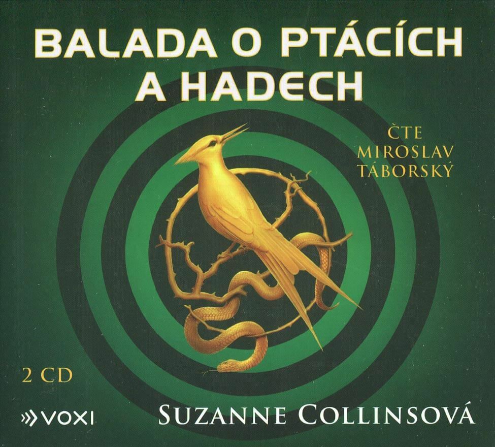 Levně Balada o ptácích a hadech (2 MP3-CD) - audiokniha