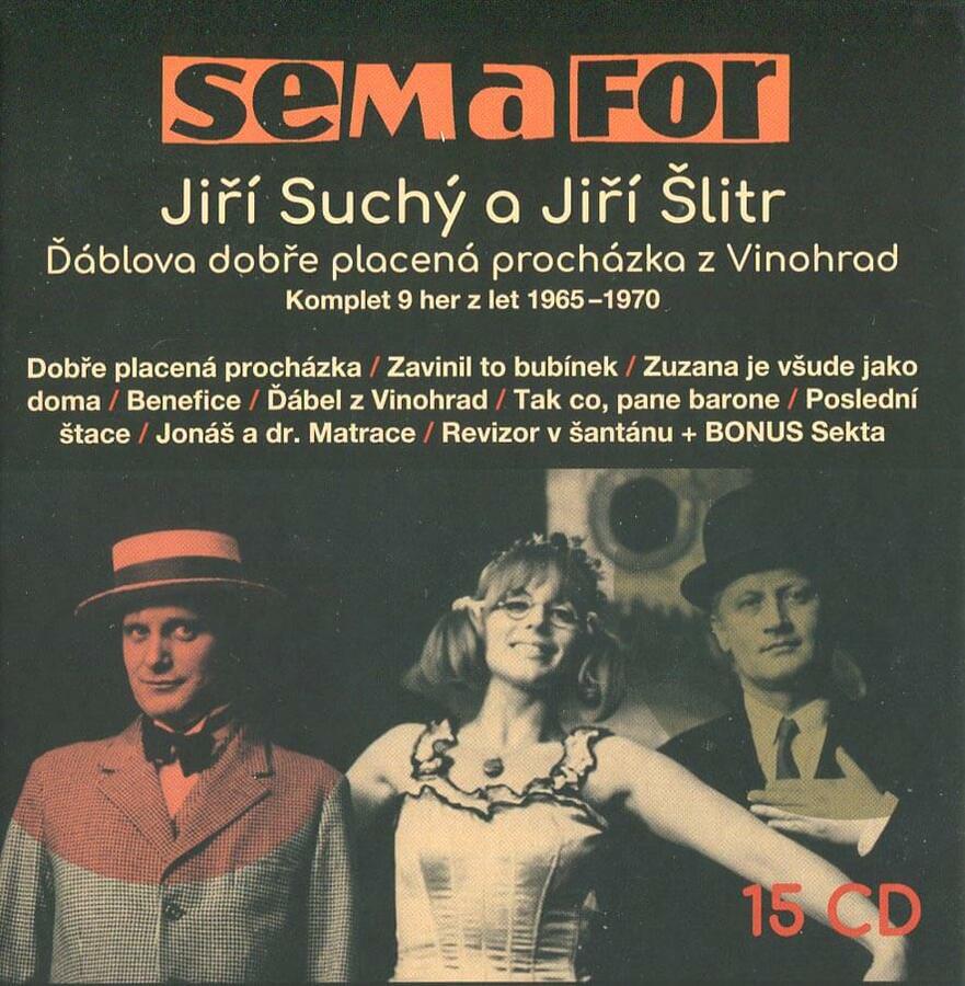 Semafor - Komplet 9 her z let 1965-1970 (15 CD)