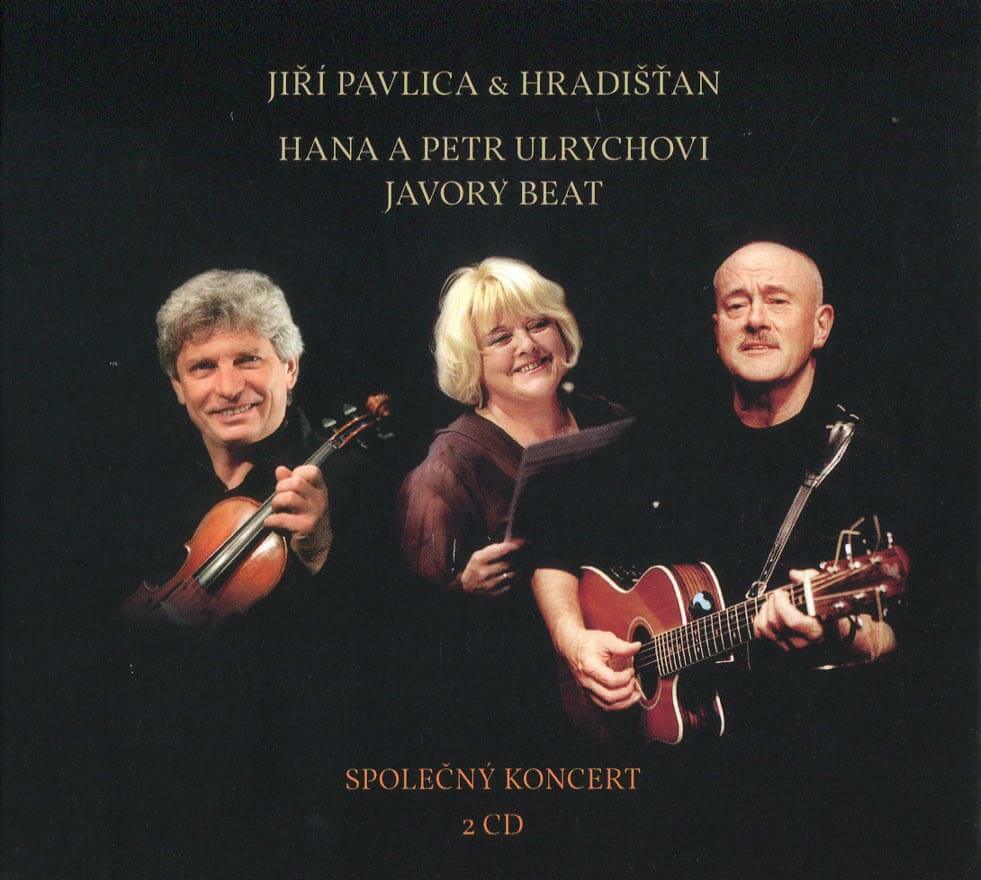 Levně Jiří Pavlica, Hana Ulychová, Petr Ulrych - Společný koncert (2 CD)