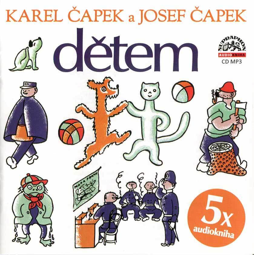 Levně Karel a Josef Čapek - Dětem (MP3-CD) - audiokniha
