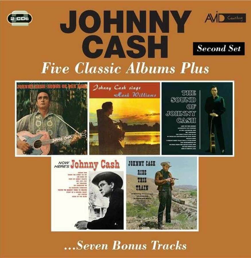 Levně Johnny Cash - Five Classic Albums (2 CD)