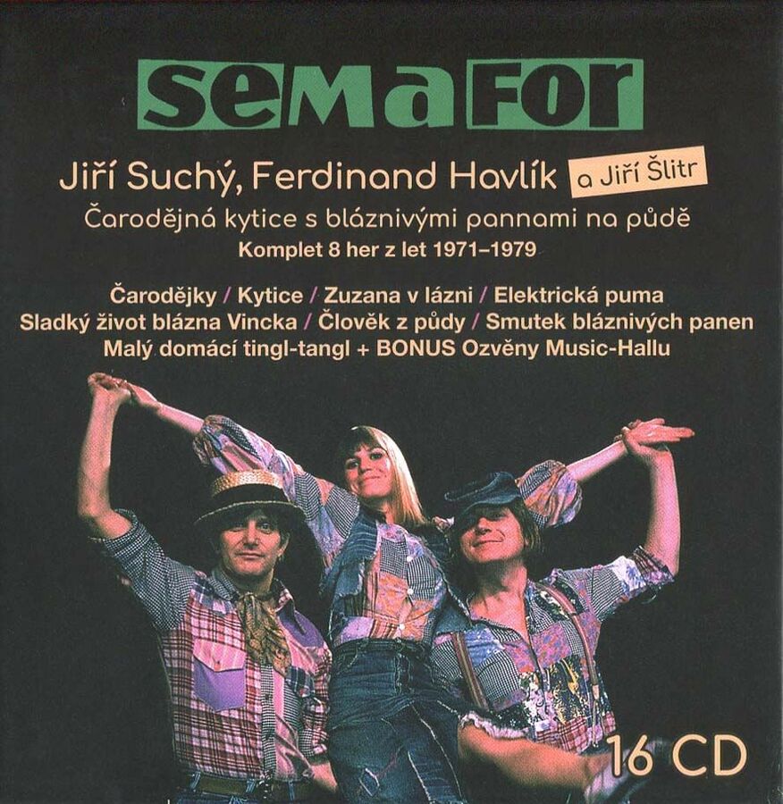 Levně Semafor - Komplet her z let 1971-1979 (16 CD)