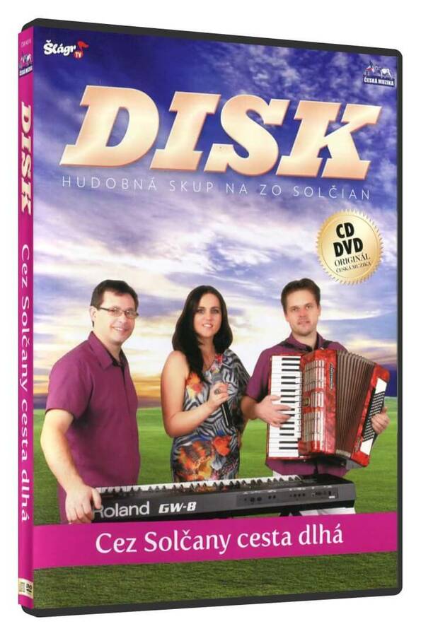 Levně DISK - Cez Solčany cesta dlha (CD + DVD)