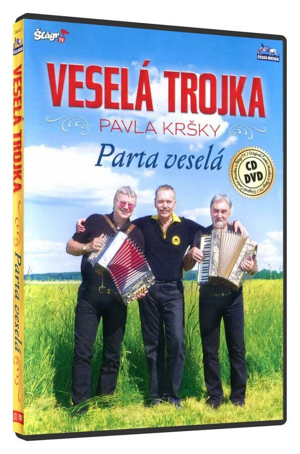 Levně Veselá trojka Pavla Kršky - Parta Veselá (CD + DVD)