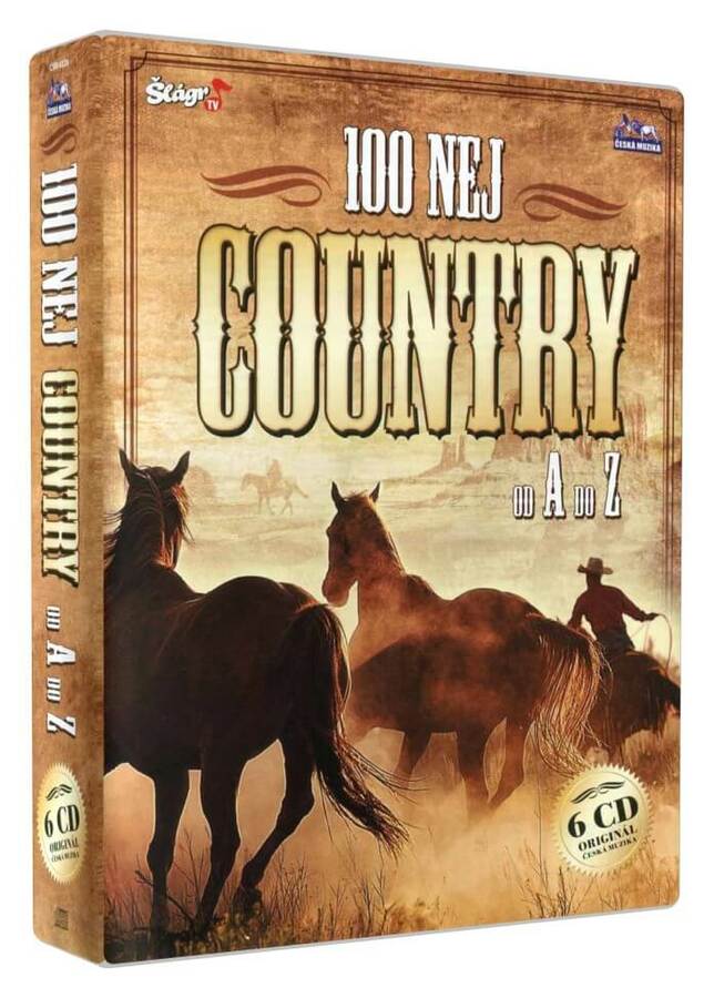 Levně 100 nej country (6 CD)