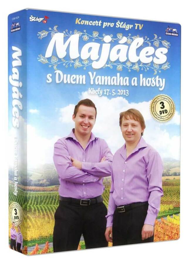 Levně Duo Yamaha - Majáles s Duem Yamahou a hosty (3 DVD)