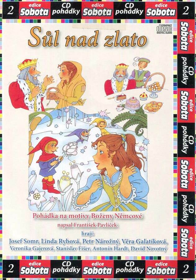 Sůl nad zlato - Němcová (Různí interpreti) (CD) (papírový obal) - audiokniha