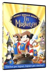 Tři mušketýři - Mickey, Donald a Goofy (DVD) - animovaný