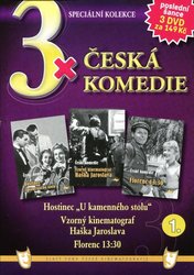 3xČeská komedie 1 (Hostinec "U kamenného stolu"/Vzorný kinematograf Haška Jarosl./Florenc 13.30) - 3