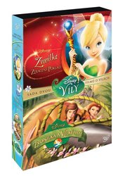 Zvonilka a ztracený poklad + Zvonilka a Velké hry - 2 DVD - kolekce