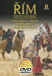 Řím 7-9 (Povstání a zrada, Hněv bohů, Vojákův vůdce) (3 DVD)