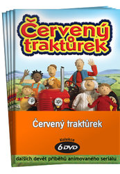 Červený traktůrek - kolekce (6xDVD) (papírový obal)