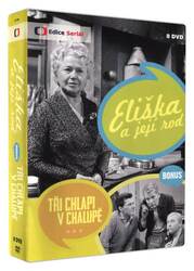 Eliška a její rod (8 DVD) - kompletní seriál + Bonus: Tři chlapi v chalupě