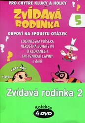 Zvídavá rodinka 2 - kolekce (4xDVD) (papírový obal)