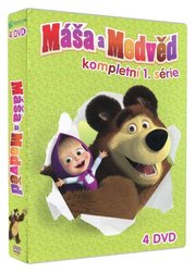 Máša a Medvěd - kompletní 1. série (4 DVD)