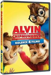 Alvin a Chipmunkové 1-4 - kolekce (4 DVD)