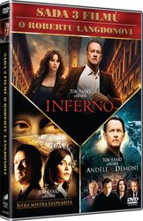 Dan Brown - kolekce (Šifra mistra Leonarda, Andělé a démoni, Inferno) (3 DVD)