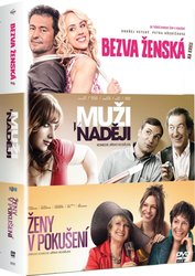 Bezva ženská na krku / Muži v naději / Ženy v pokušení - kolekce (3 DVD)