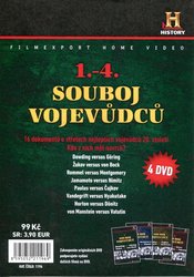 Souboj vojevůdců 1-4 kolekce (4 DVD) (papírový obal)