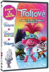Trollové: Tanči, tanči, tanči kolekce - 2 filmy + 1 TV Speciál (3 DVD)
