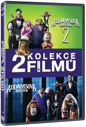 Addamsova rodina kolekce 1-2 (2 DVD) - animovaný