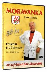 Moravanka Jana Slabáka - Poslední LIVE koncert (DVD)