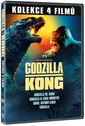 Godzilla + Kong kolekce (4 DVD)