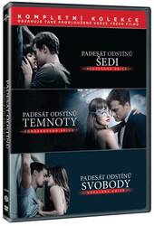 Padesát odstínů kolekce (3 DVD)