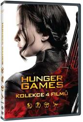 Hunger Games kolekce 1-4 (4 DVD)