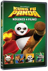Kung Fu Panda 1-4 kolekce (4 DVD)