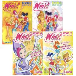 Winx Club 1. série kolekce 2+3+6+7 (4 DVD)