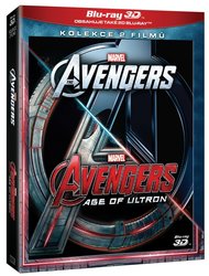 Avengers kolekce 1-2 (4 BLU-RAY) (3D+2D)