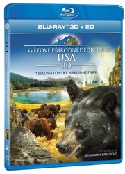 Světové přírodní dědictví: USA - Yellowstonský národní park (2D+3D) (BLU-RAY)