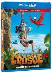 Robinson Crusoe: Na ostrově zvířátek (2D+3D) (1 BLU-RAY)