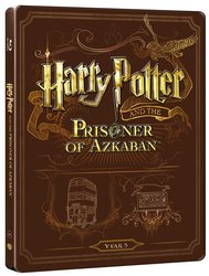 Harry Potter a vězeň z Azkabanu (BLU-RAY+DVD BONUS) - STEELBOOK