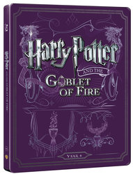 Harry Potter a ohnivý pohár (BLU-RAY+DVD BONUS) - STEELBOOK