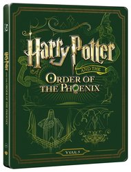 Harry Potter a Fénixův řád (BLU-RAY+DVD BONUS) - STEELBOOK