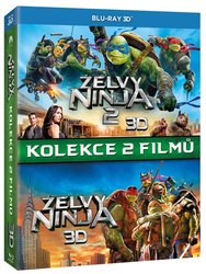 Želvy Ninja 1+2 - kolekce (2D+3D) (3 BLU-RAY)
