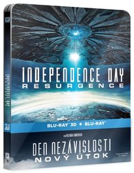 Den nezávislosti: Nový útok (2D+3D) (2 BLU-RAY) - STEELBOOK