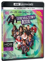 Sebevražedný oddíl (4K UHD + BLU-RAY) (2 BLU-RAY) - 2 verze filmu