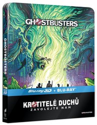 Krotitelé duchů (2016) (2D+3D) (2 BLU-RAY) STEELBOOK - prodloužená verze